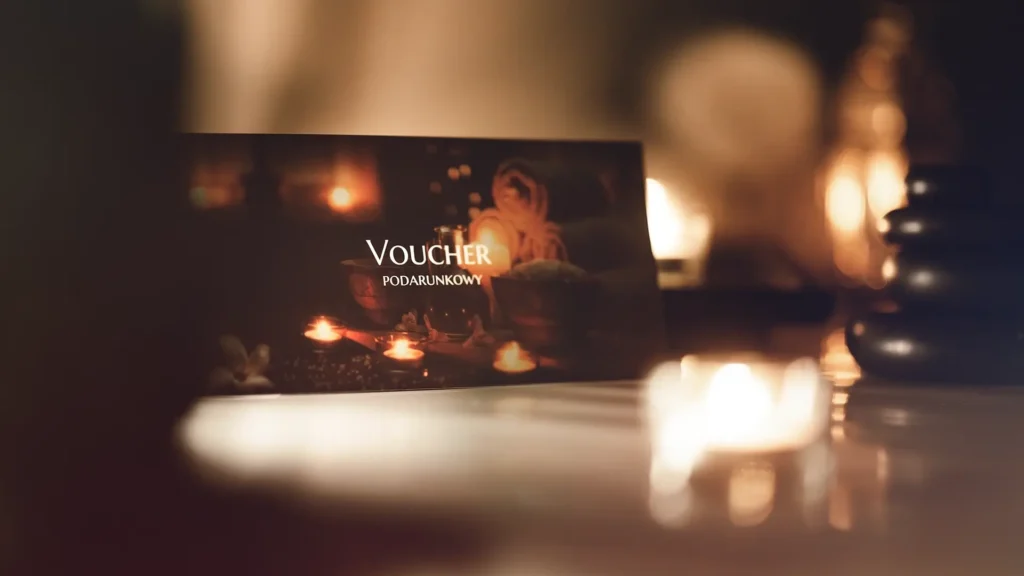 Voucher na masaż Luboń w eleganckim otoczeniu przy świecach i akcesoriach SPA